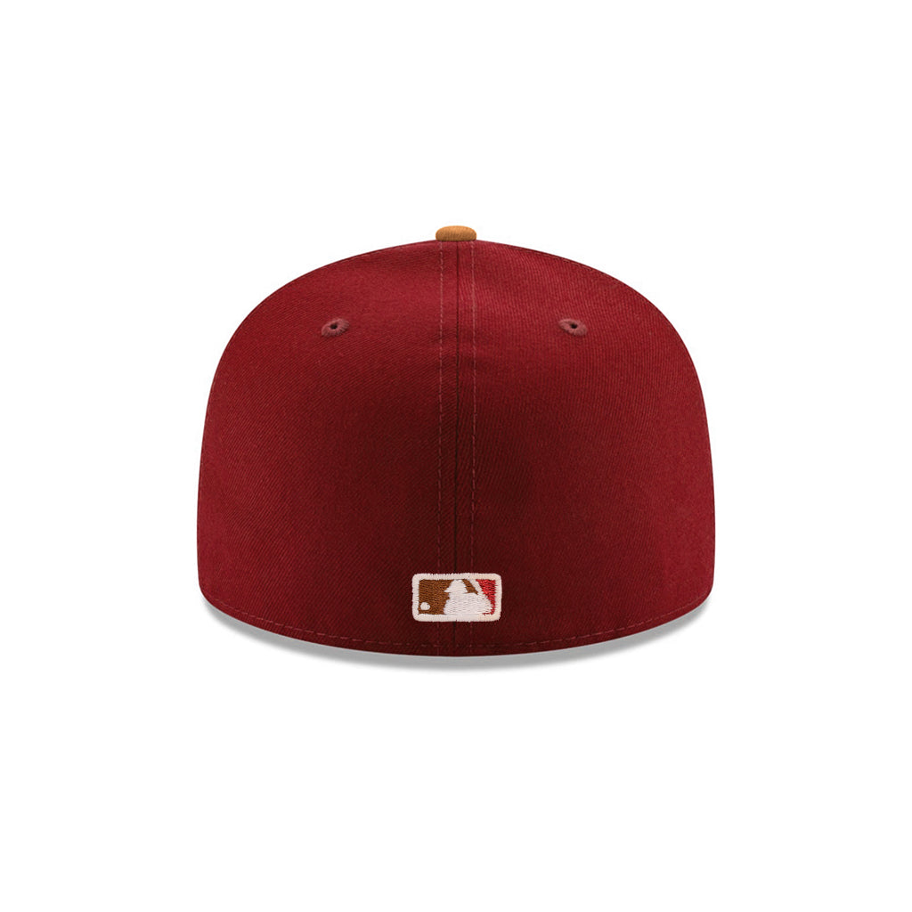 San Francisco Giants Cardinal Bronze 2 Tone Oracle Park 25th Anniversary SP 59Fifty Fitted