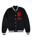 New Era San Francisco Giants Logo Select Black White Jacket