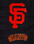 New Era San Francisco Giants Logo Select Black White Jacket