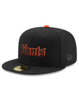 San Francisco Giants Old English Black 59Fifty Fitted
