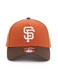 San Francisco Giants Rust Walnut 2010 World Series SP 9Forty A-Frame Snapback