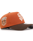 San Francisco Giants Rust Walnut 2010 World Series SP 9Forty A-Frame Snapback