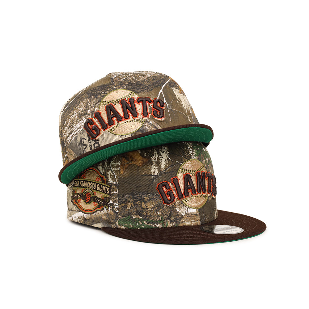 San Francisco Giants Real Tree 2 Tone 2000 Inaugural Season SP 9Fifty Snapback