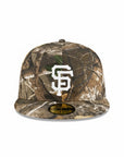 San Francisco Giants Real Tree On White 59Fifty Fitted