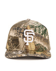 San Francisco Giants Real Tree On White 9Fifty A-Frame Snapback
