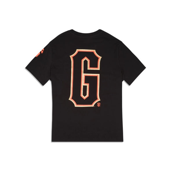 New Era San Francisco Giants Retro Classic Black Tee