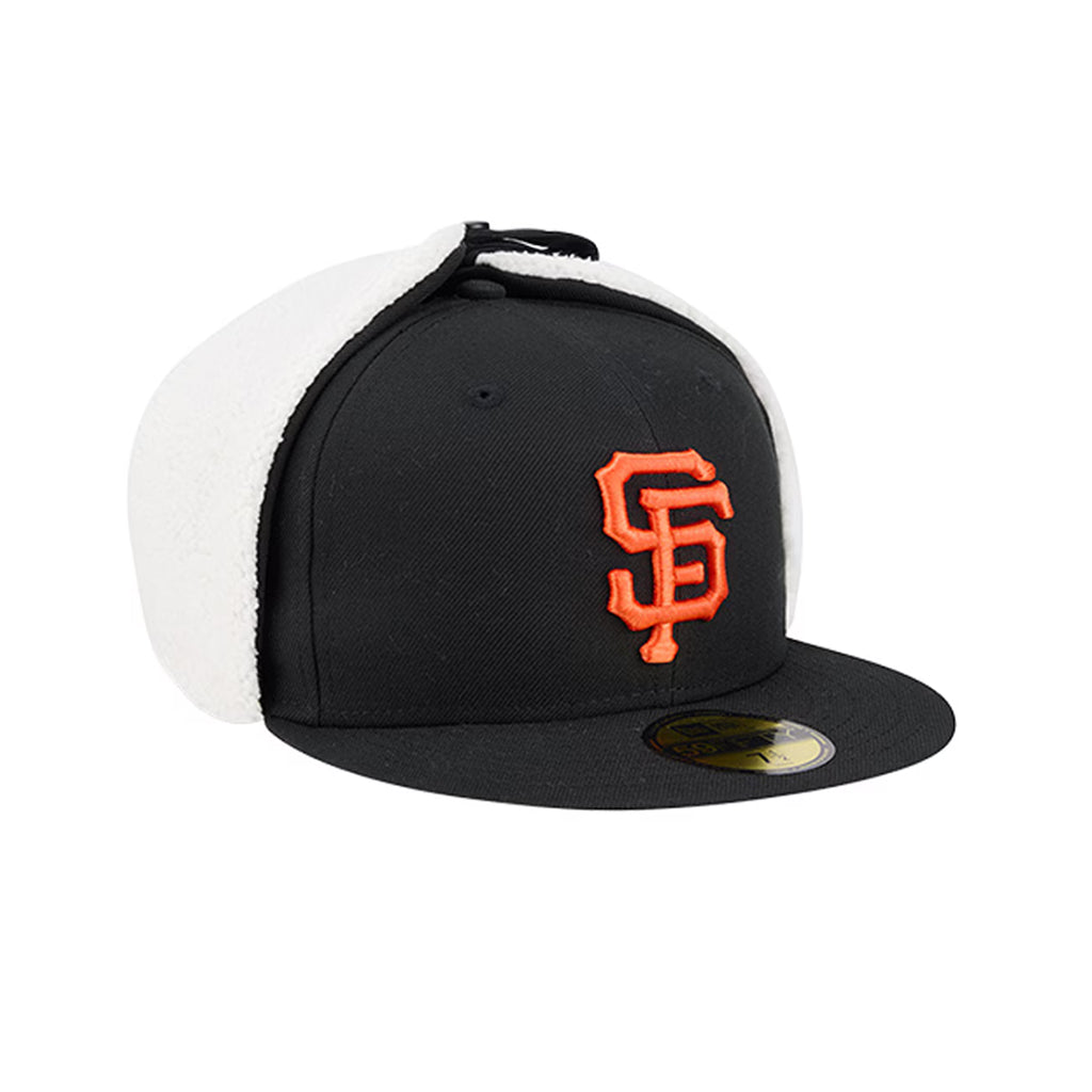 San Francisco Giants Dog Ear Black Team Color 59Fifty Fitted