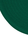 Los Angeles Dodgers Black On White Green Undervisor 59Fifty Fitted