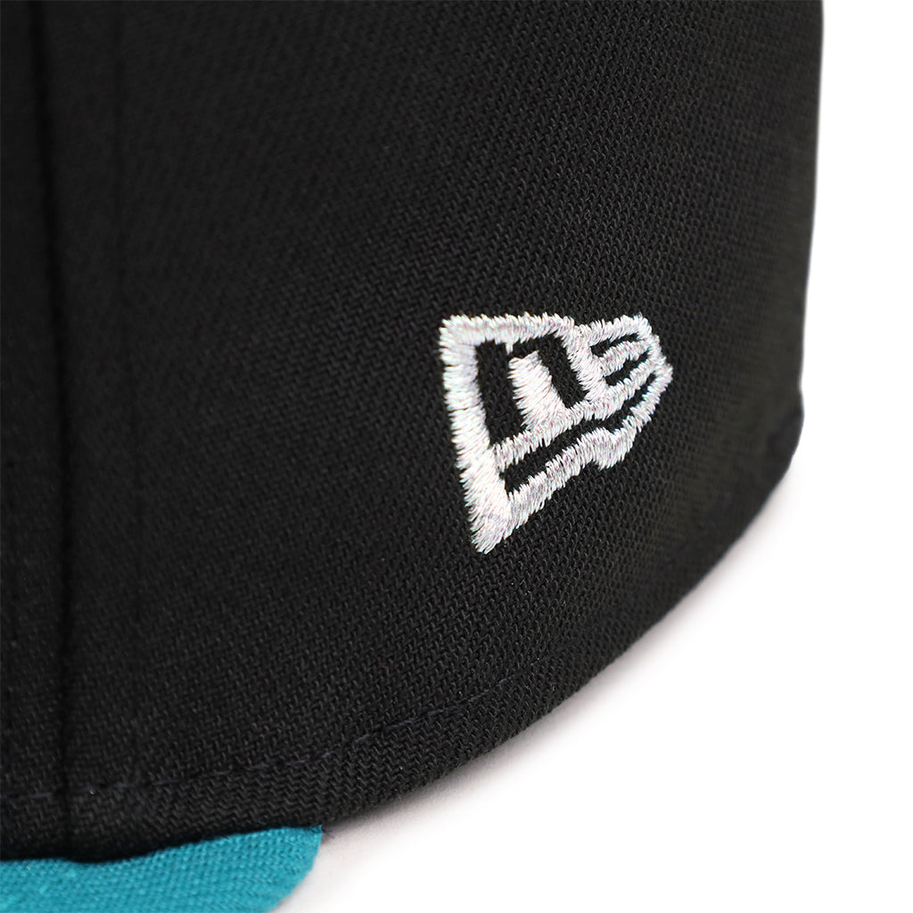 Corpus Christi Hooks Black Aqua Astros City Connect SP 59Fifty Fitted