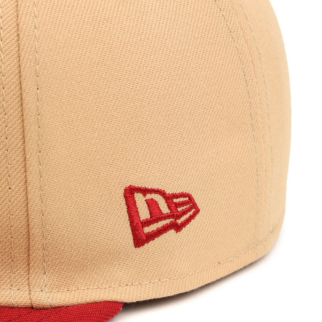 Indiana Hoosiers Candied Pecan Red 2 Tone 1981 NCAA Final Four SP 59Fifty Fitted