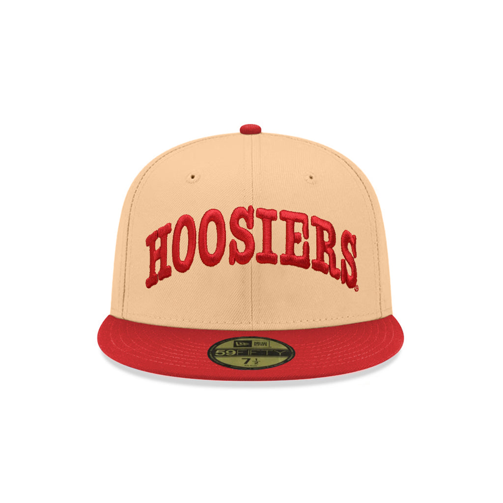 Indiana Hoosiers Candied Pecan Red 2 Tone 1981 NCAA Final Four SP 59Fifty Fitted