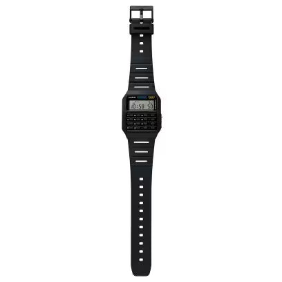 Casio Vintage Calculator Black Watch