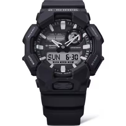 G-SHOCK Analog-Digital Black Resin Strap Watch