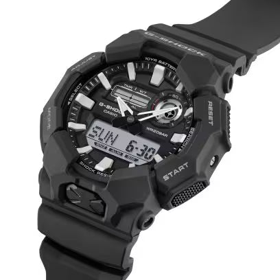 G-SHOCK Analog-Digital Black Resin Strap Watch