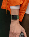 Casio Vintage Calculator Green Watch