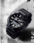 G-SHOCK Analog-Digital Black Resin Strap Watch