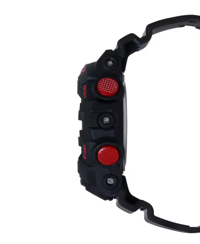 G-SHOCK Analog-Digital Red and Black Resin Watch
