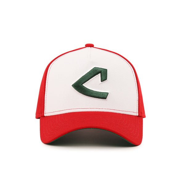 Cleveland Indians Red White 9Forty A-Frame Snapback