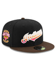 Cleveland Indians Black Walnut 2 Tone Jacobs Field Inaugural Season SP 59Fifty Fitted