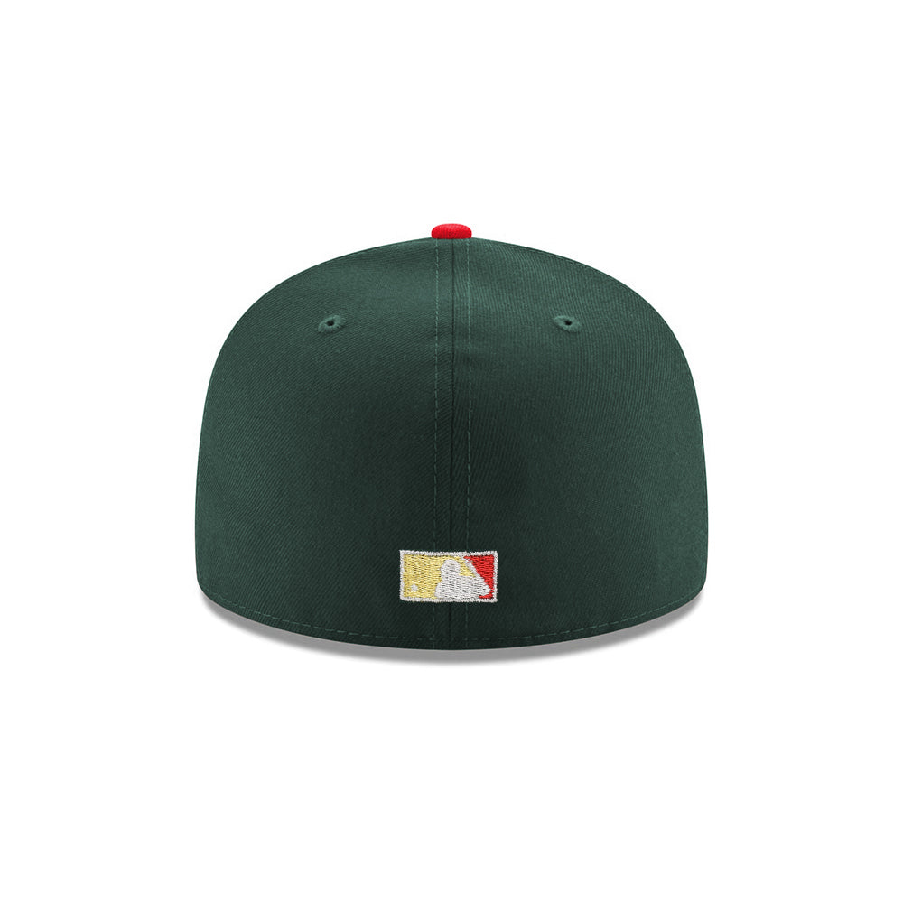 Cleveland Indians Dark Green Black 2 Tone Jacobs Field Inaugural Season SP 59Fifty Fitted