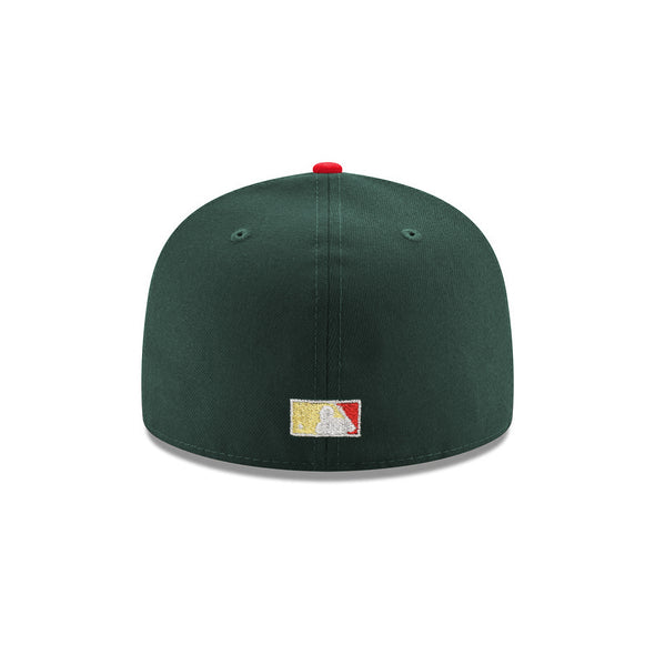Cleveland Indians Dark Green Black 2 Tone Jacobs Field Inaugural Season SP 59Fifty Fitted