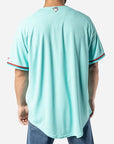 Diablos Rojos Del Mexico Club De Beisbol LMB Mint Alternate Jersey