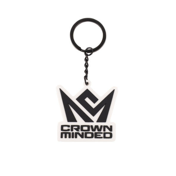 CrownMinded Classic Logo Rubber Key Chain