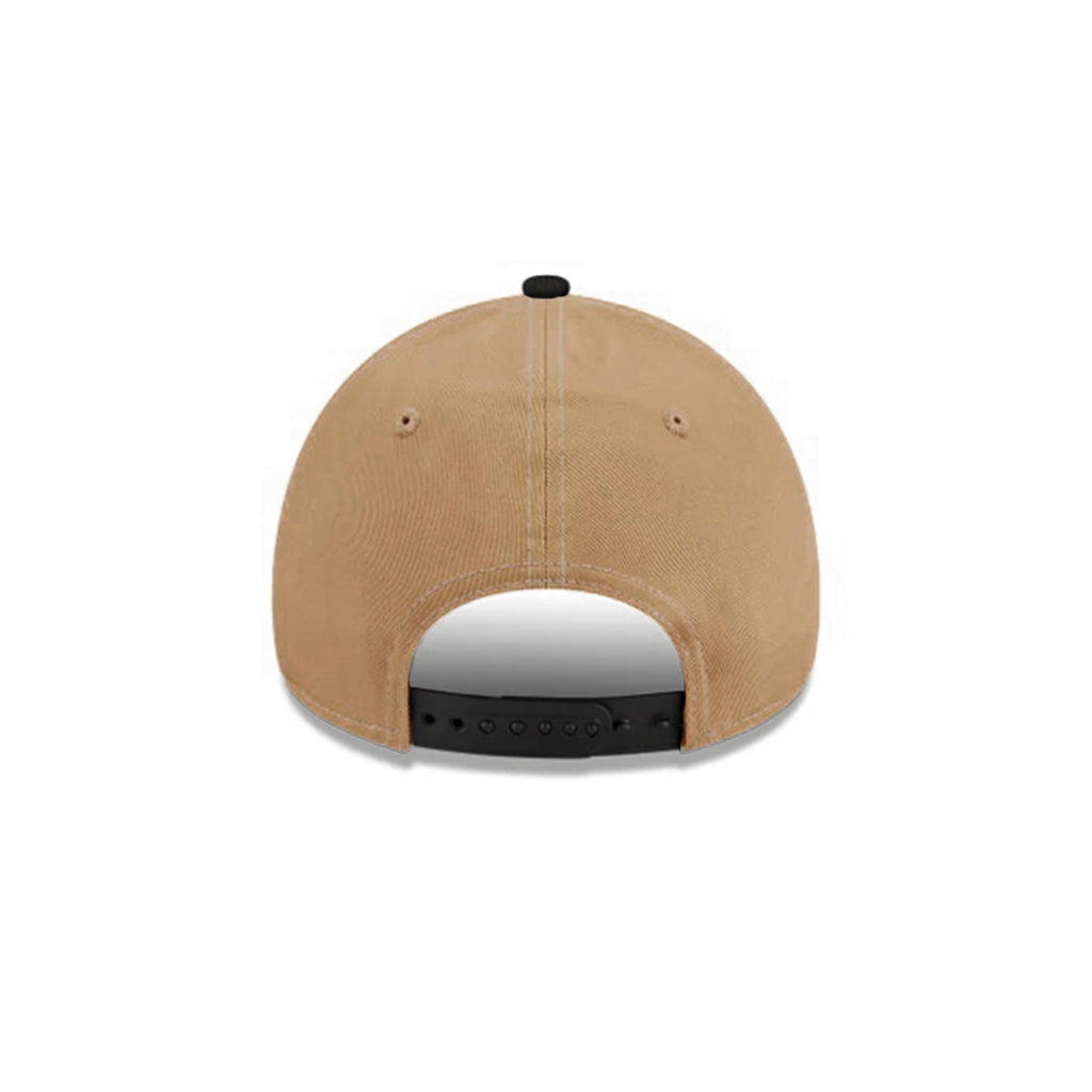 Mexico World Baseball Classic Khaki Black Mexico Flag SP 9Forty A-Frame Snapback