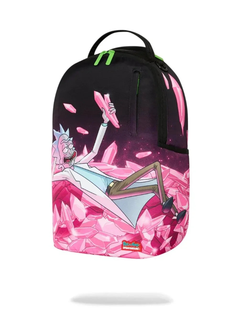 SprayGround Rick And Morty Kalaxian Crystal Pile DLXSR Backpack