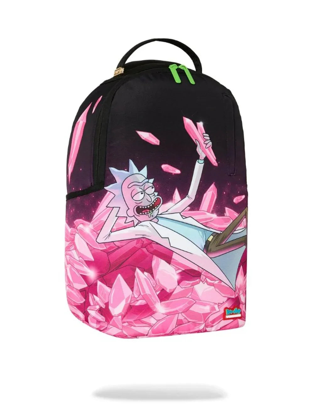 SprayGround Rick And Morty Kalaxian Crystal Pile DLXSR Backpack
