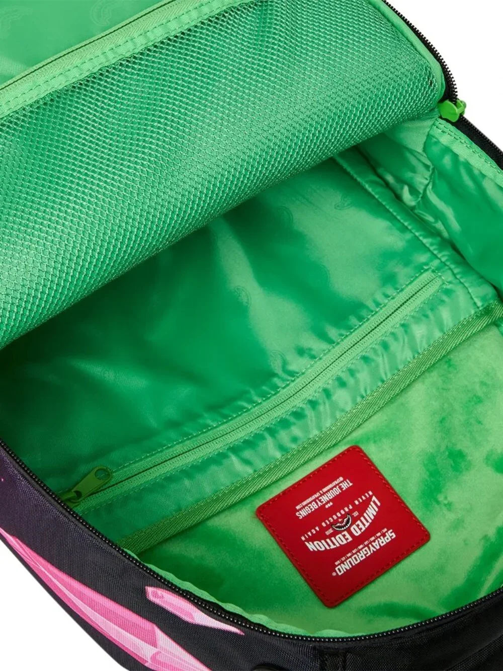 SprayGround Rick And Morty Kalaxian Crystal Pile DLXSR Backpack