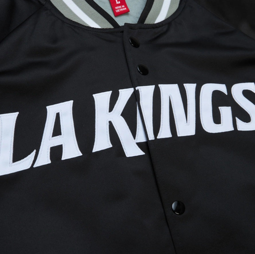 Mitchell &amp; Ness Los Angeles Kings Lightweight Satin Jacket