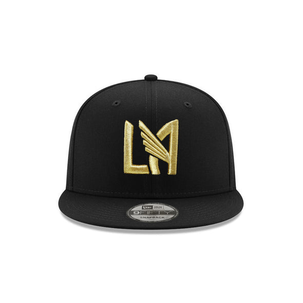 Los Angeles Football Club LAFC MLS Black Metallic Gold 9Fifty Snapback