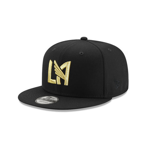 Los Angeles Football Club LAFC MLS Black Metallic Gold 9Fifty Snapback