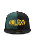 Los Angeles LA Galaxy Black Green 2 Tone Alternate Logo SP 59Fifty Fitted