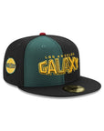 Los Angeles LA Galaxy Black Green 2 Tone Alternate Logo SP 59Fifty Fitted