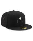 Los Angeles LA Galaxy Black Galaxy Logo SP 59Fifty Fitted
