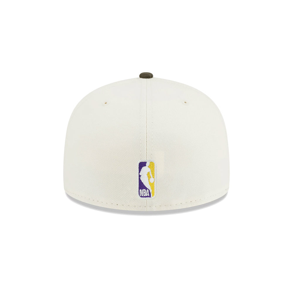 Los Angeles Lakers Chrome Real Tree 2 Tone 75th Anniversary SP 59Fifty Fitted