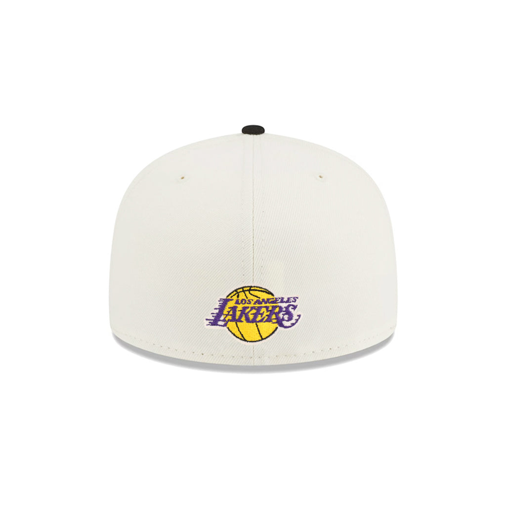 Los Angeles Lakers Chrome Black 2 Tone 17X Champions SP 59Fifty Fitted