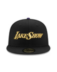 Los Angeles Lakers Black Gold LakeShow 17X Champions SP 59Fifty Fitted