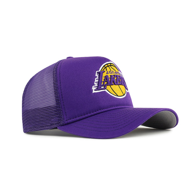 Los Angeles Lakers 9Forty A-Frame Foam Trucker Team Color Snapback