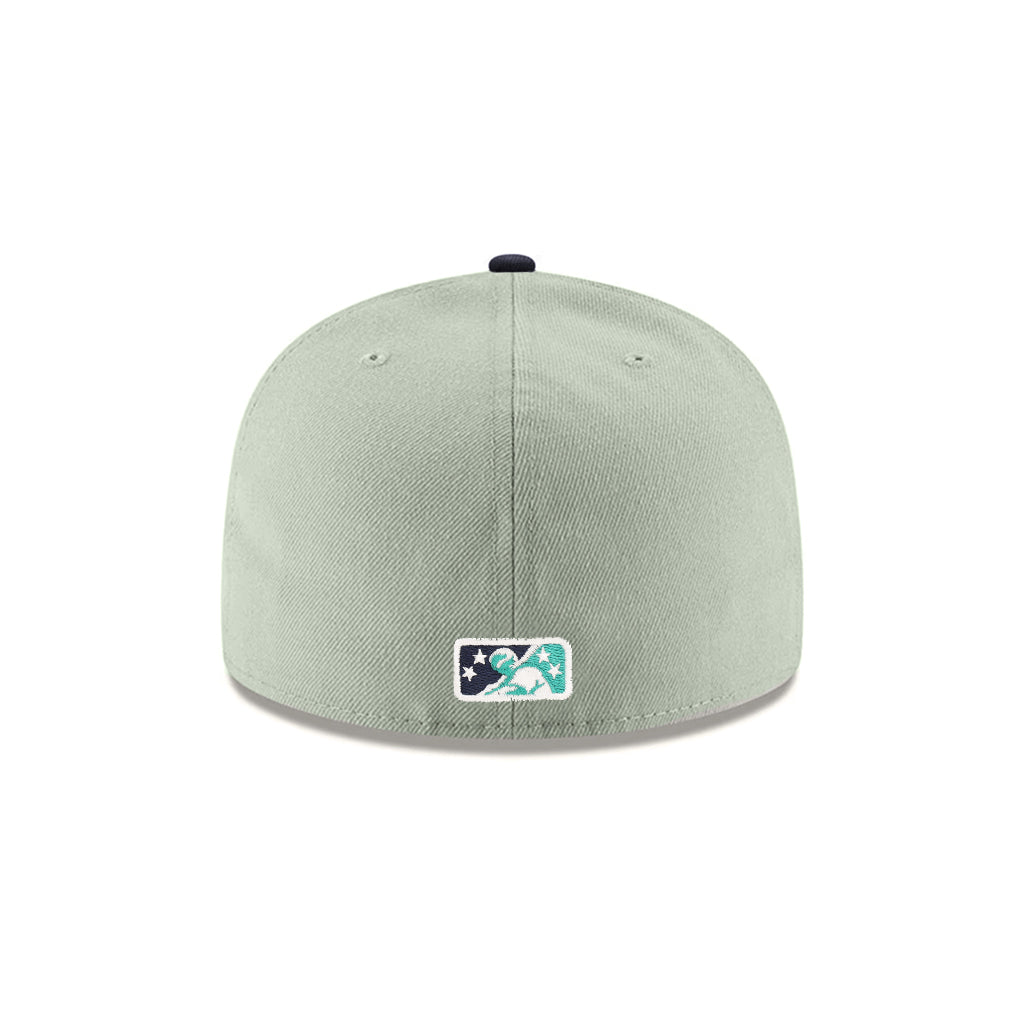 Las Vegas 51s Everest Green 2 Tone Pacific Coast League SP MiLB 59Fifty Fitted
