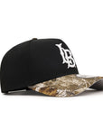 Long Beach Black Real Tree NCAA 9Forty A-Frame Snapback
