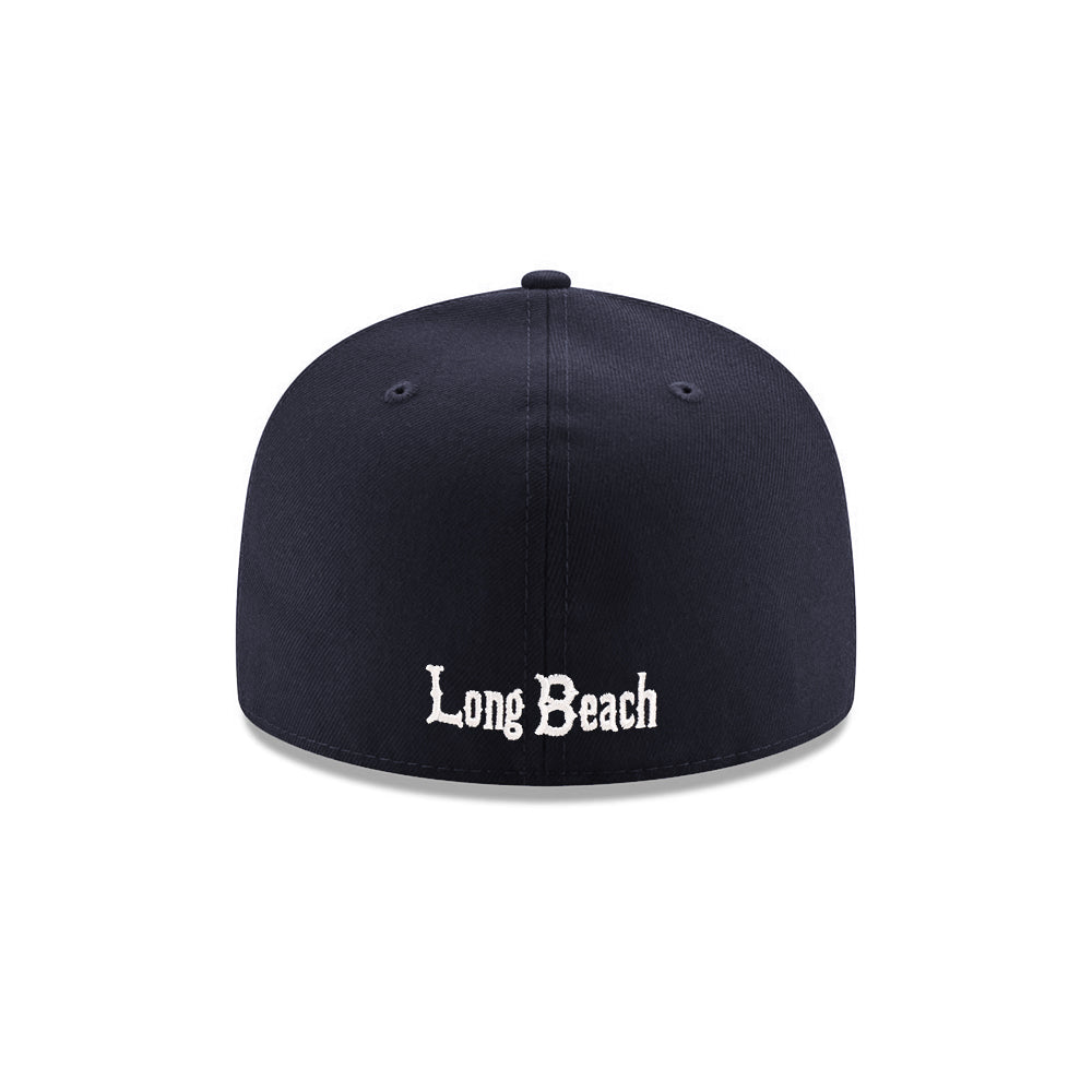 Long Beach College NCAA Navy 59Fifty Fitted