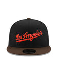Los Angeles Dodgers Black Walnut 2 Tone 50th Anniversary SP 59Fifty Fitted