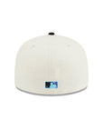 Los Angeles Dodgers Chrome Black 2 Tone 60th Anniversary SP 59Fifty Fitted