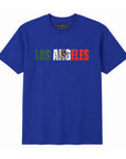 Los Angeles Mexico Flag Graphic Tee