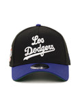 Los Angeles Dodgers Los Dodgers Black Royal 2 Tone 100th Anniversary SP 9Forty A-Frame Snapback