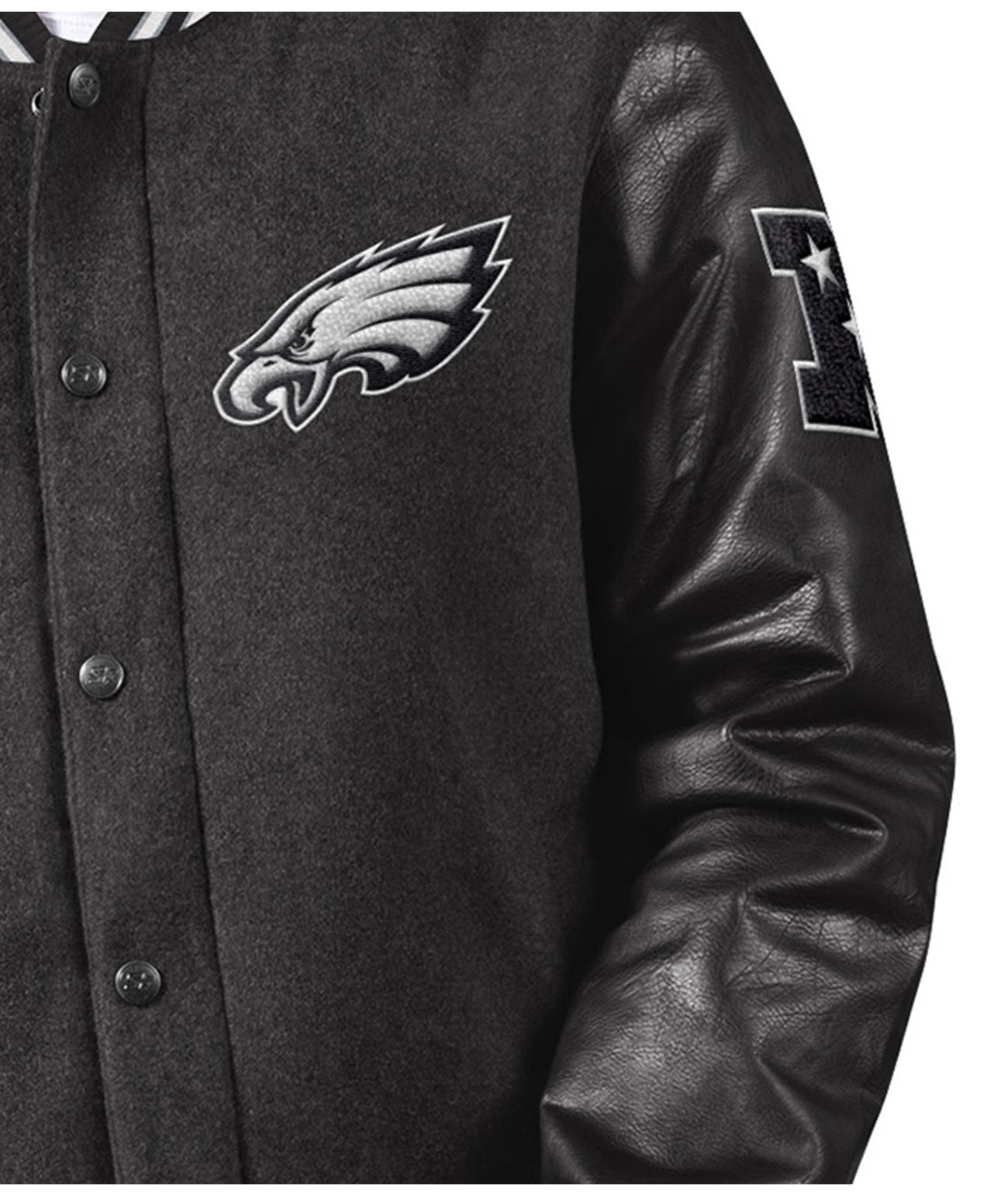 Starter Philadelphia Eagles First Rounder Varsity Jacket