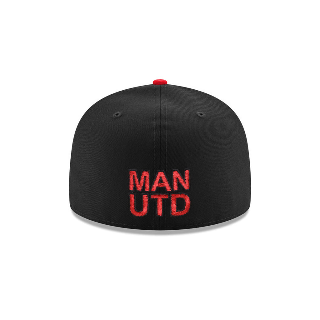 Manchester United Black Red 2 Tone Alternate Logo SP 59Fifty Fitted